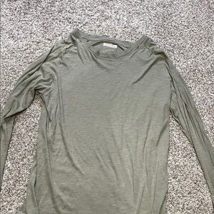 Free People: We The Free Sage Long Sleeve Tee